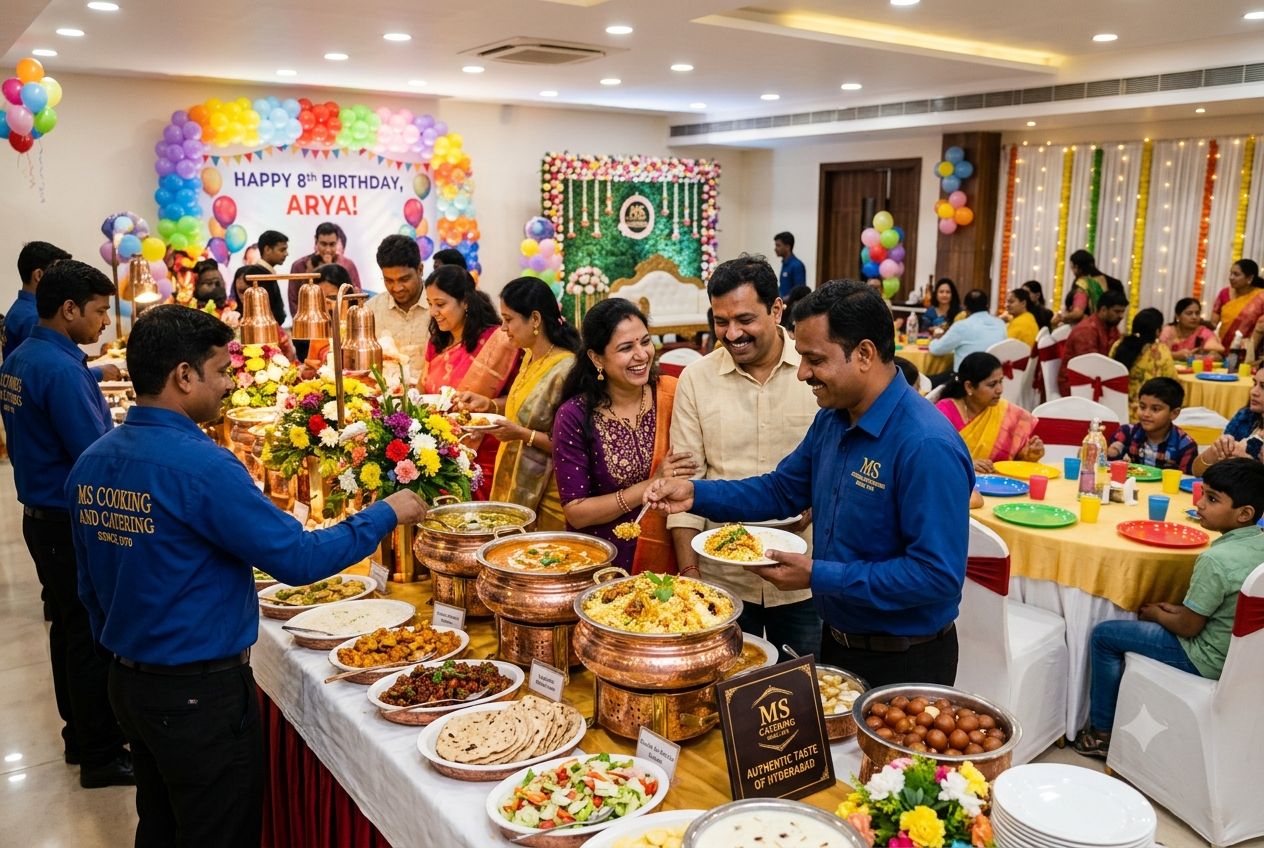 Birthday Party Catering in Hyderabad