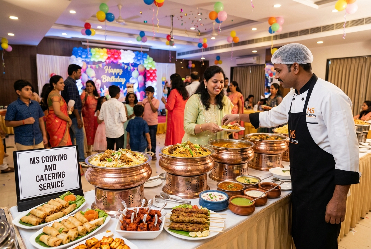 Birthday Party Caterers in Hyderabad
