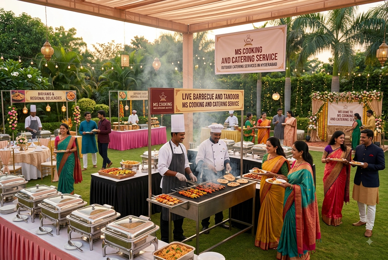 Outdoor Catering Services in Hyderabad